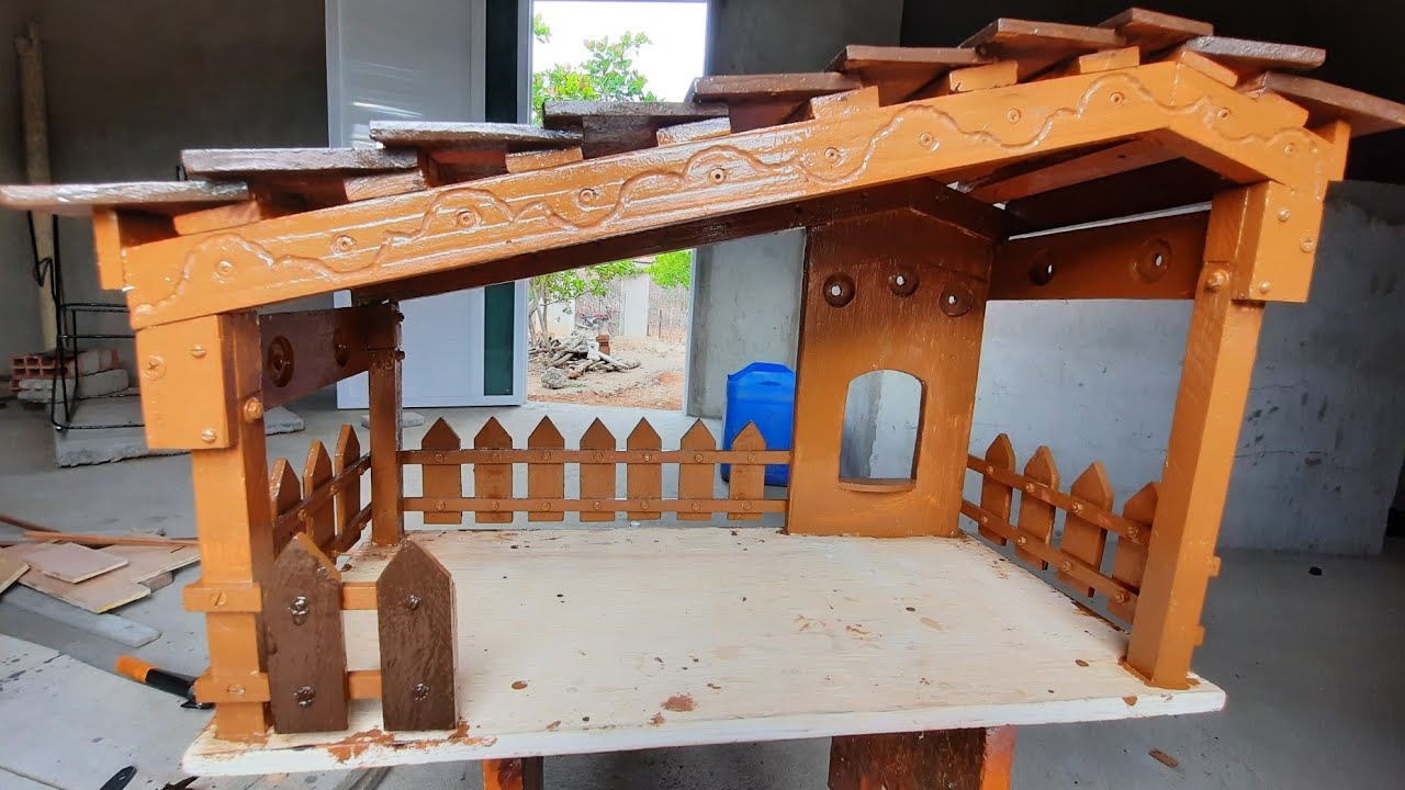 COMO FAZER UM PRESÉPIO de NATAL passo a passo COMPLETO