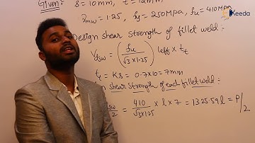 Welded Connections Numericals-1| Welded Connections | Steel Structures - GATE