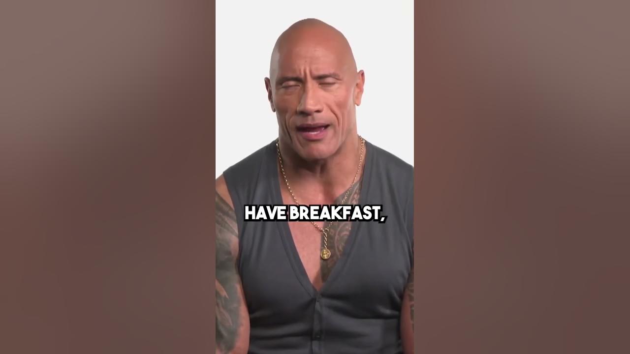 Why does @The Rock raise his eyebrow? #therock, dwayne johnson