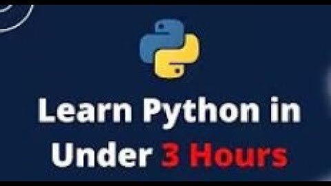 Learn Python in Under 3 Hours   Variables, For Loops, Web Scraping   Full Project