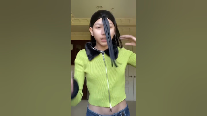 13 year old CUTS her hair by herself ✂️