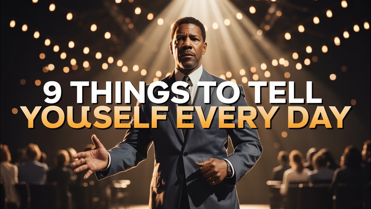 9 Things To Tell Yourself Every Day - YouTube
