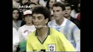 Diego Maradona en Futbol 5: Argentina vs Brasil - Segundo Tiempo (1994) DiFilm