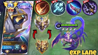 HELCURT BEST GUIDE TO RANK UP FASTER IN EXP LANE!!( BEST BUILD 2024 ) MLBB