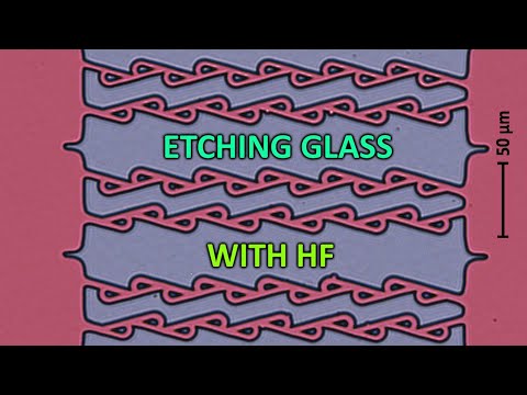 فيديو: أي حمض يستخدم في نقش الزجاج؟