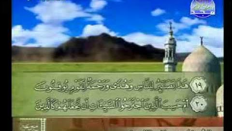 سورة الجاثية الشيخ مصطفى اللاهوني