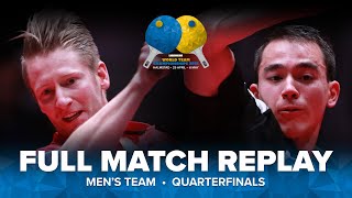 FULL MATCH | FILUS Ruwen (GER) vs CALDERANO Hugo (BRA) | MT QF | #ITTFWorlds2018