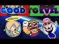 Super Mario Characters  Good to Evil  reaction