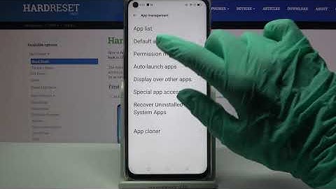 How to Pick Different Default Apps in OPPO A54 - Change Default Applications