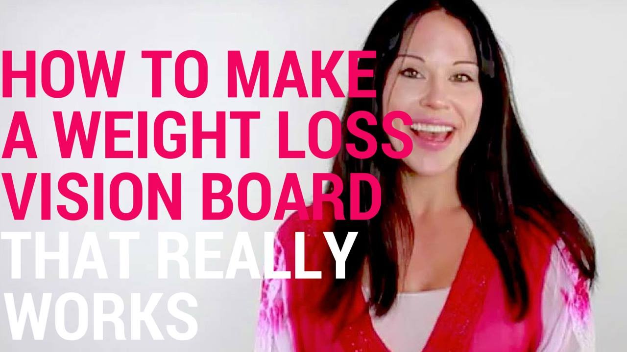 How to Make a Weight Loss Vision Board that works - Christina carlyle - YouTube