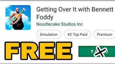 How to download Getting over it for free in android