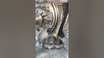 Nissan SR20DET timing chain assembly procedure part 1