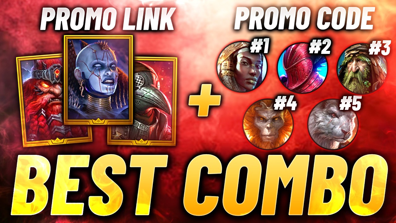 Rake Link Code Best Promo Link + Code COMBOS in Raid (Tier List) - YouTube