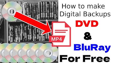 How to make Digital Backups of your Movies DVDs and Blu Rays FOR FREE