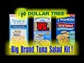 $1.00 Tuna Salad Kit vs. Big Brand Tuna - WHAT ARE WE EATING? - The Wolfe Pit