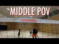 Gopro volleyball 28 middle pov