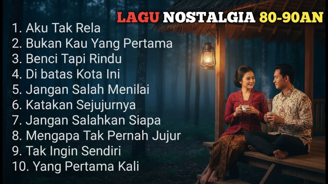 KOLEKSI LAGU LAWAS INDONESIA TERPOPULER | NOSTALGIA POP ERA 80 – 90AN