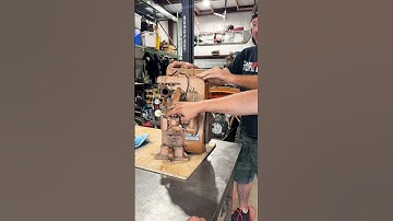 This 48 year old NEVER-RUN ENGINE started on the first pull!