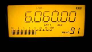 Radio Nord 6060 Khz. 8.3.2011.