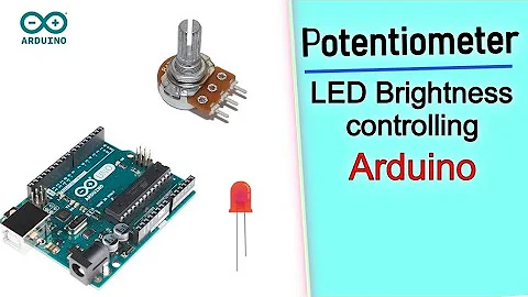 control led brightness with potentiometer arduino