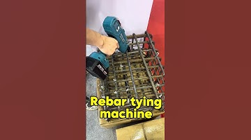 🔥 Boost your construction game with our top-notch rebar tying machines! 🛠️