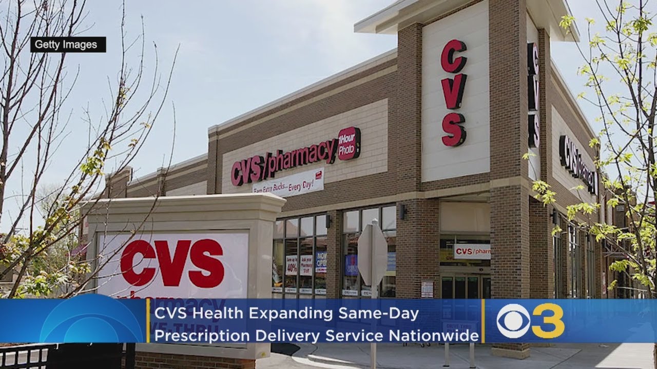 CVS Health Expanding Same-Day Prescription Delivery Service