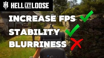HUGE FPS BOOST - Hell Let Loose Performance Boost
