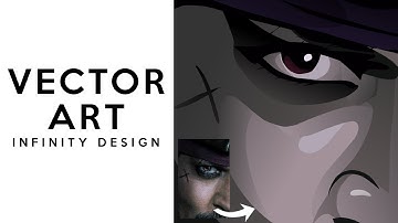 How To Make Vector Portrait Digital Art - Art CrazyEdit