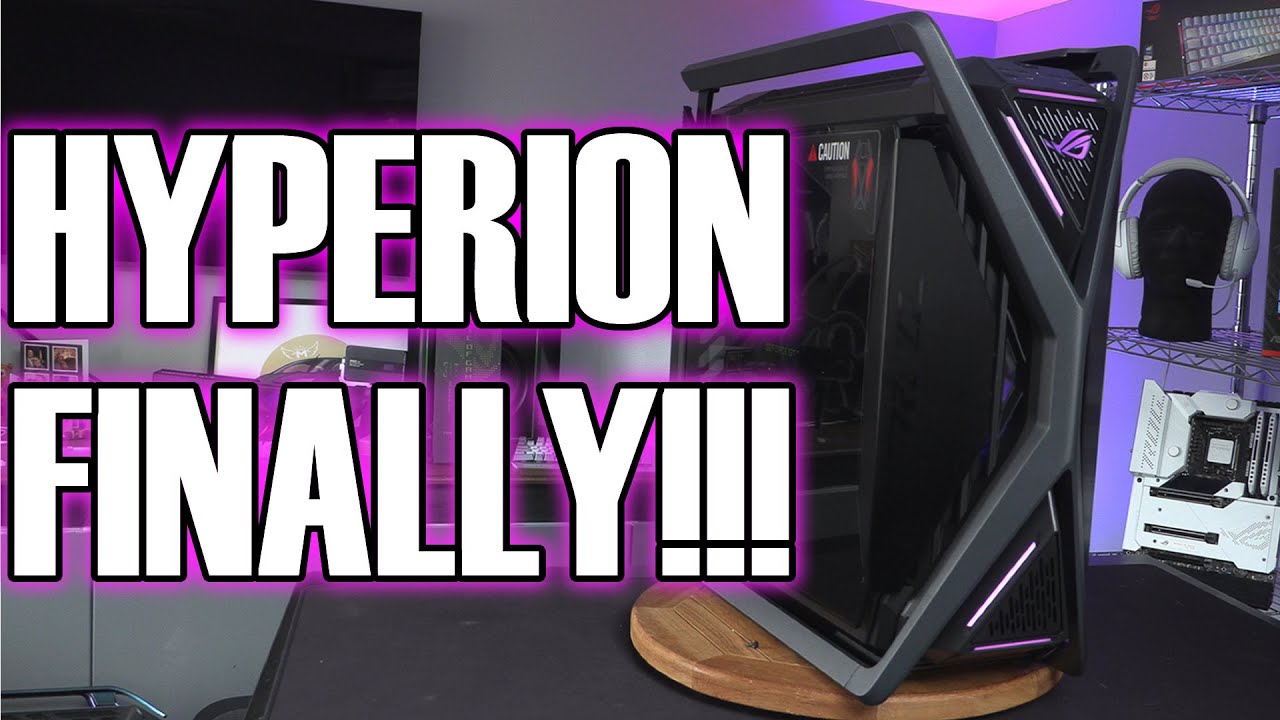 ASUS reveals a white version of their ROG Hyperion PC case at Computex -  OC3D