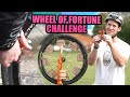 MTB WHEEL OF FORTUNE CHALLENGE - EACH TIME WE SPIN WE CUT OUR SPOKES!