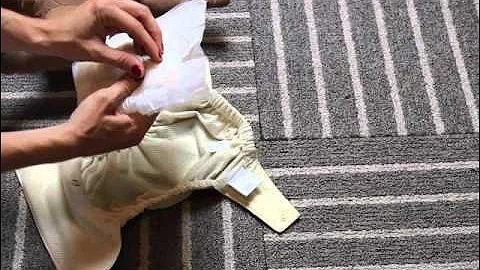 How to Use a Grovia Hybrid Cloth Diaper