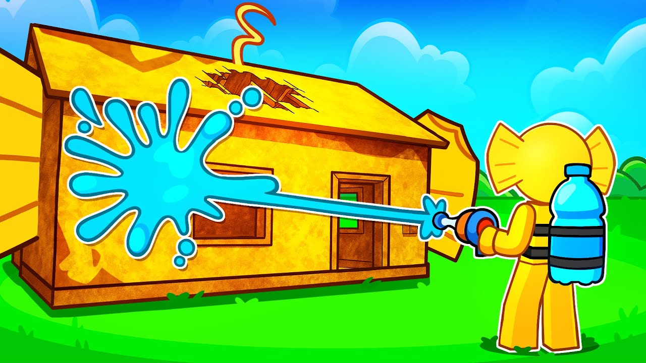 We Cleaned Every House In a Roblox Neighborhood!