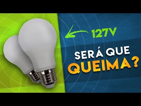 Vídeo: A lâmpada de 120v funciona em 220v?