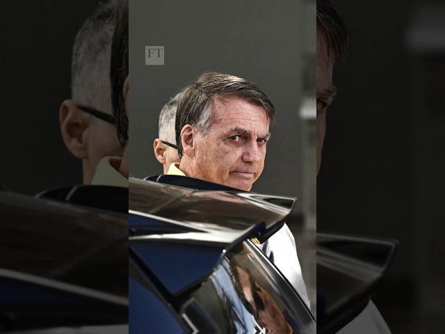 Why has Bolsonaro been locked up | FT #shorts