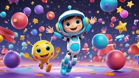 Ricky Robot Counts Shapes | Fun Counting Nursery Rhyme for Toddlers | Educational and Kids Songs