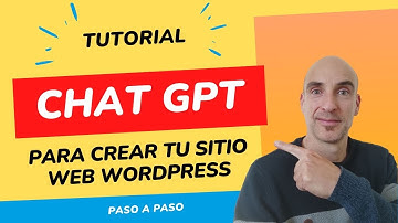 Usos de CHATGPT al crear tu sitio web con WORDPRESS 💻