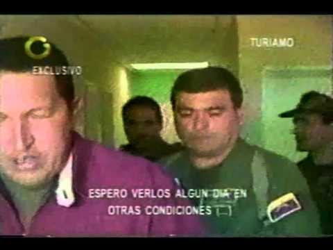 Presidente Hugo Chávez en Turiamo y La Orchila el 12 y 13 de abril de 2002
