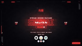 OWN3D.TV - Animated Senpai Volume1 Overlay Package [Twitch/Youtube/Facebook/Co][OBS/SLOBS/XSPLIT]