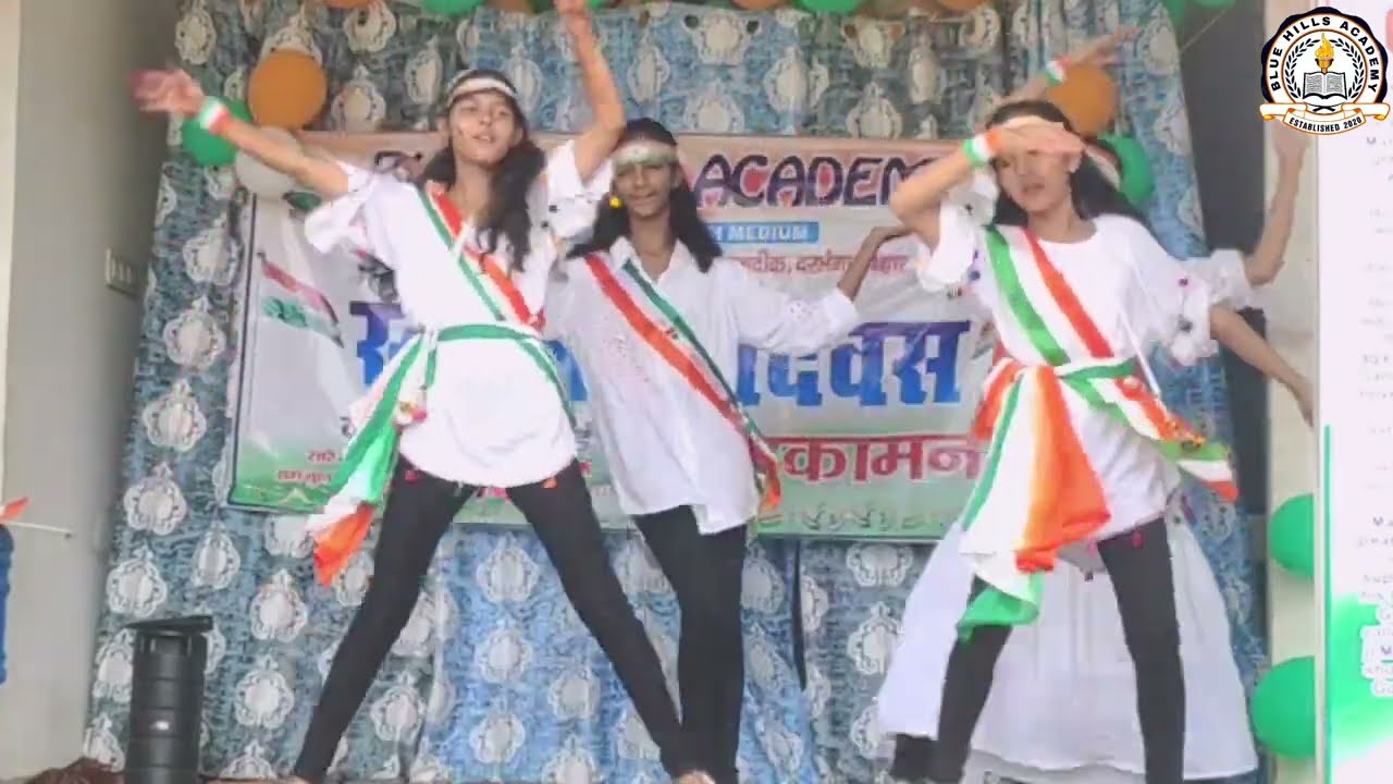 Group Dance   hum logo ko samajh sako to samjho dilbar jani  Blue Hills Academy Garoul