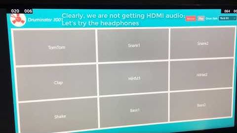 DrumPad Xamarin.Forms sample, Windows IoT + Pi 3