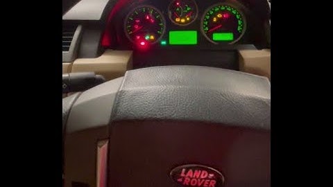 Removal of Steering Column Cover, Replace ignition switch mechanism on a 2007 L320 Range Rover Sport