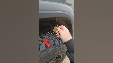 How to quickly remove jeep nylon fender rivets.