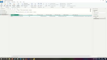 61 - Creating variables in Power Query, using inner queries