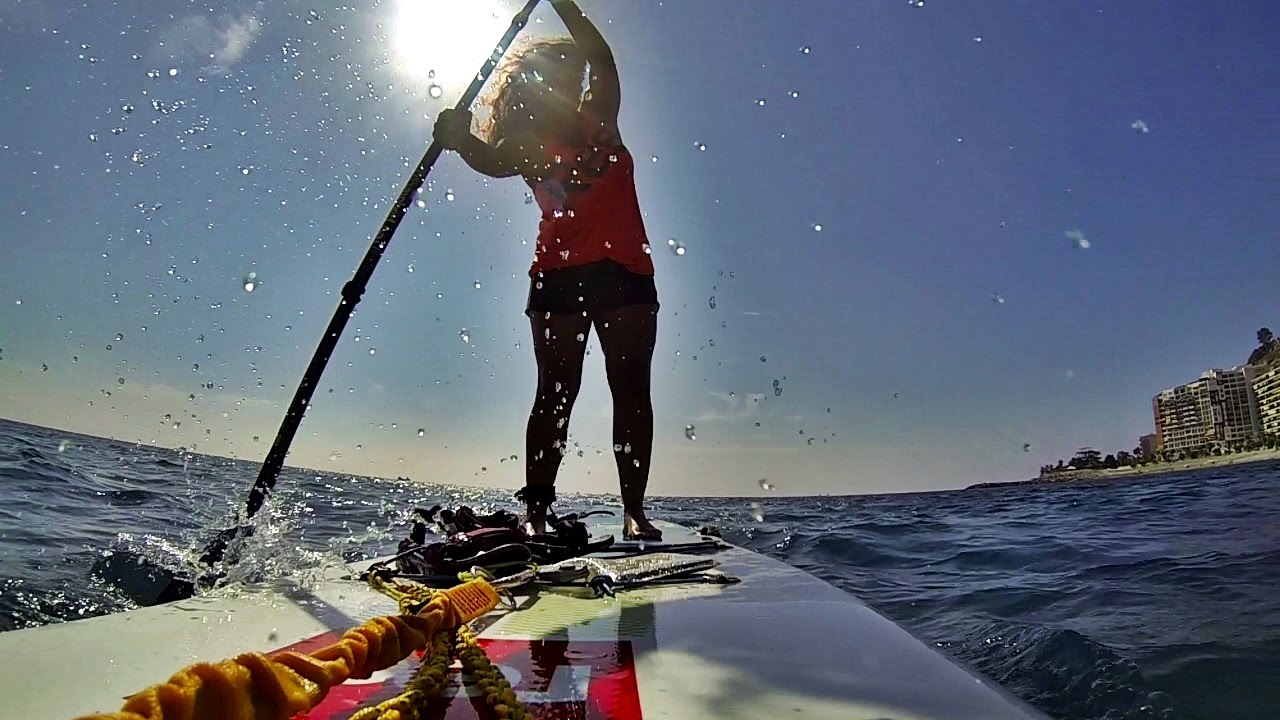SUP in Spain STAND UP PADDLE BOARDING YouTube
