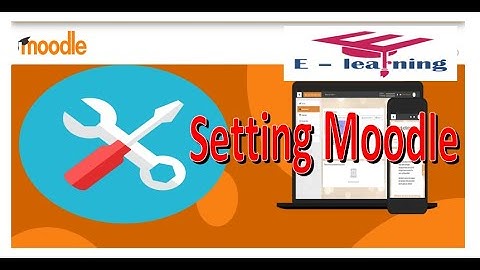 Cara Setting Awal Moodle E-Learning