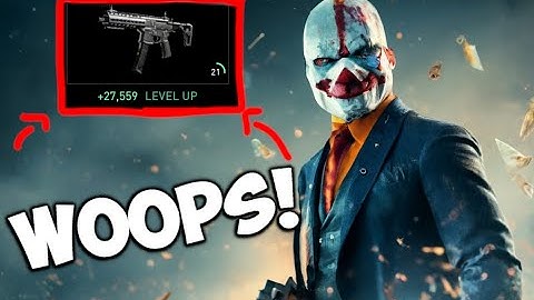 INFINITE Weapon & Skill XP exploit - Payday 3