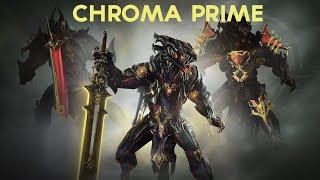 【Jeff】Warframe Chroma Prime ！龍甲Prime！絕路&amp; 格拉姆 ...