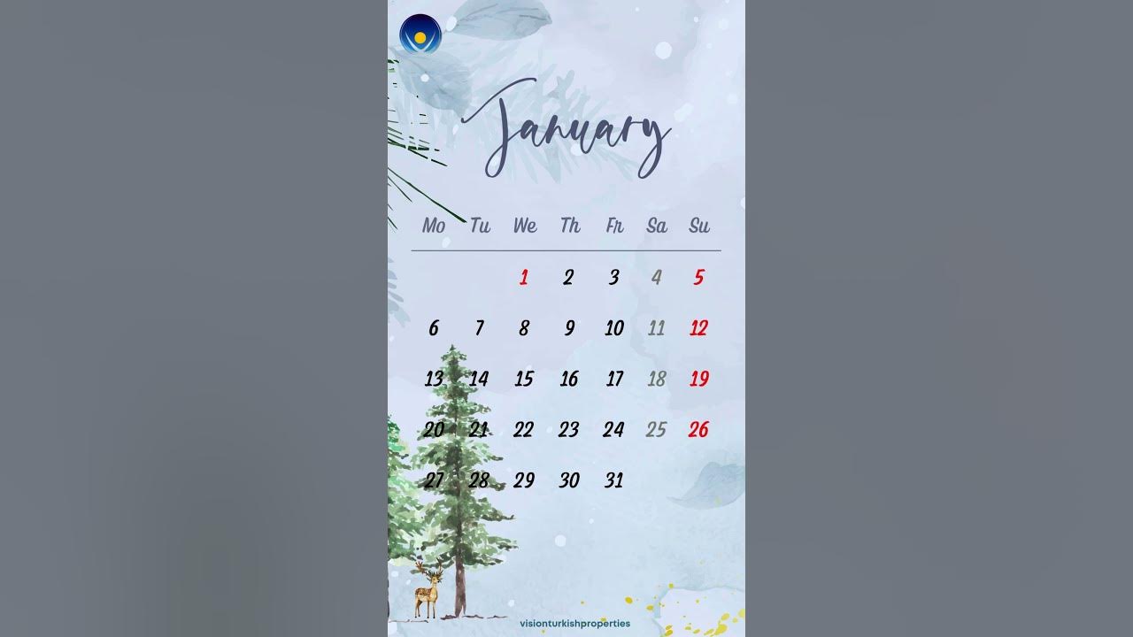 𝐉𝐚𝐧𝐮𝐚𝐫𝐲 𝐂𝐚𝐥𝐞𝐧𝐝𝐚𝐫 𝟐𝟎𝟐𝟓 calendar 2025 YouTube
