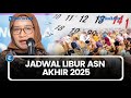 Libur ASN Akhir 2025: Natal, Cuti Bersama & Tahun Baru 🎉