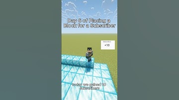 🏗️ Day 6 of Placing a Block for EVERY Subscriber! (Minecraft Challenge)Description: